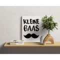 Houten Wandbord: Kleine Baas