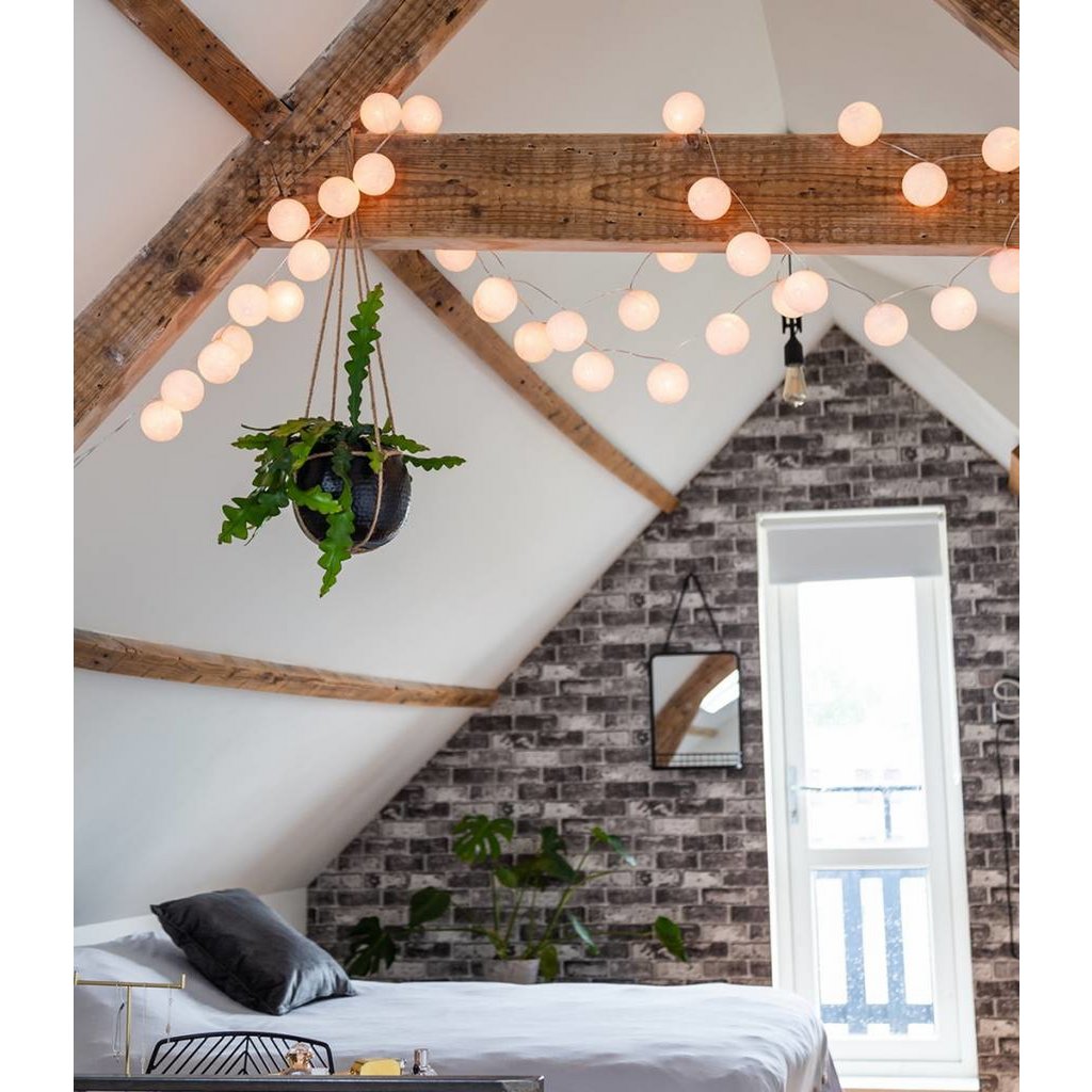 Indoor regular Lichtslinger - White 50 Cotton Balls