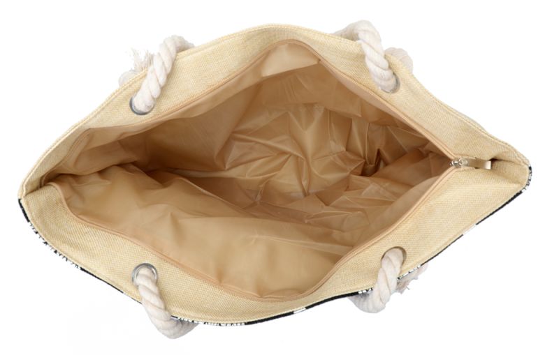 BAG217-003 Beach Bag Pineapples 55x39cm