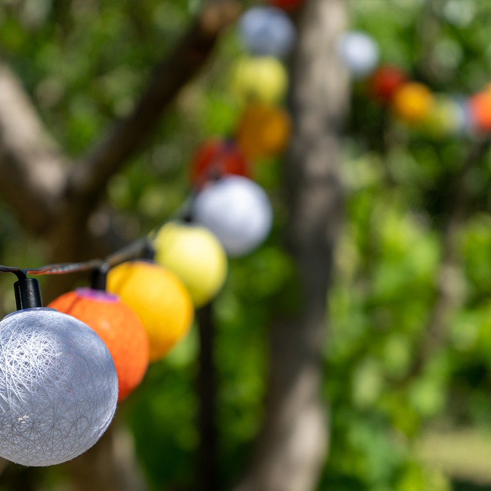 Citrus Outdoor Waterproof & Solar String Lights LED Balls 16 Stuks