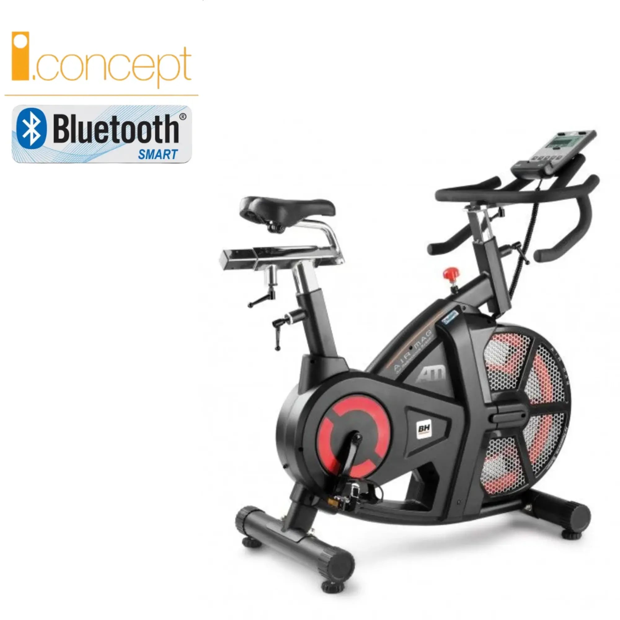 BH Fitness I.AIR MAG HIIT indoor cycle met Bluetooth 4.0