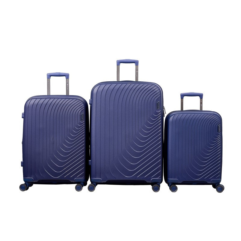 PIERRE CARDIN 3-PIECE EXPANDABLE TROLLEY SET