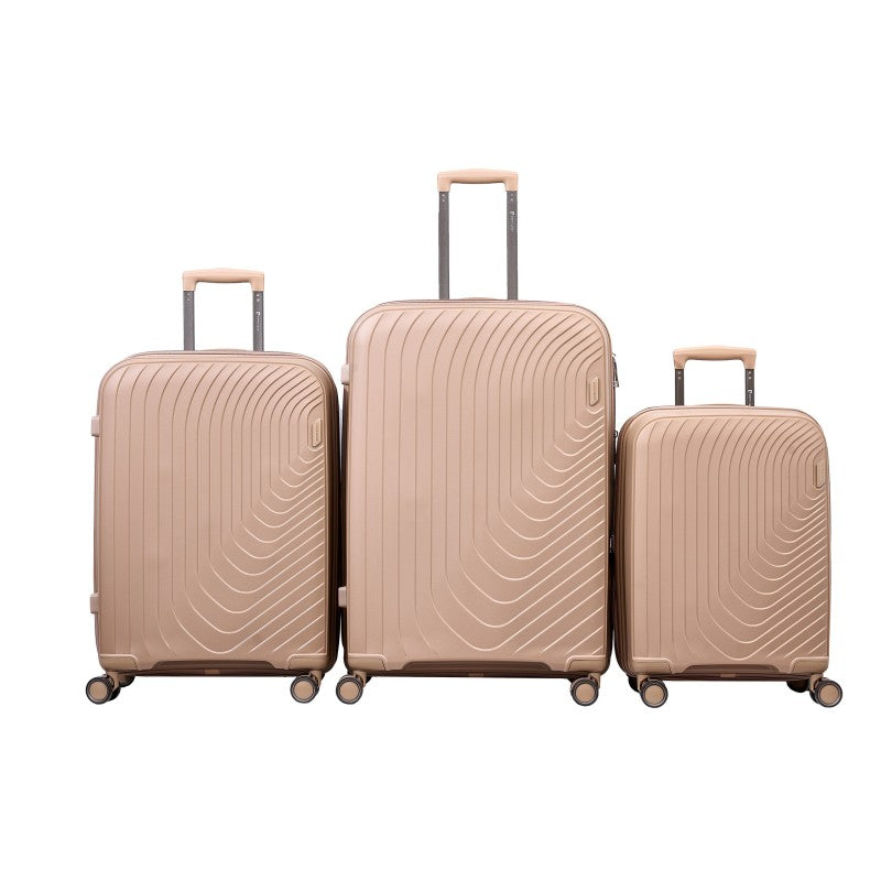 PIERRE CARDIN 3-PIECE EXPANDABLE TROLLEY SET