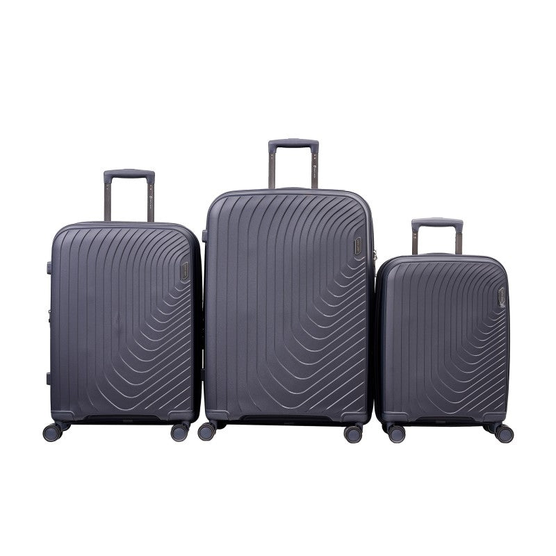 PIERRE CARDIN 3-PIECE EXPANDABLE TROLLEY SET