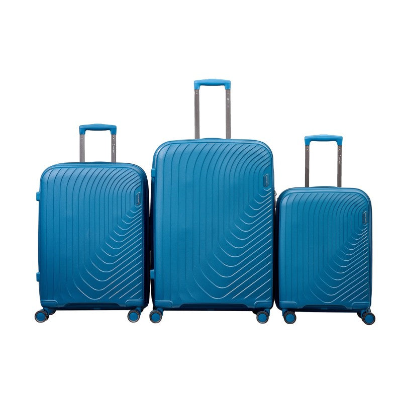 PIERRE CARDIN 3-PIECE EXPANDABLE TROLLEY SET