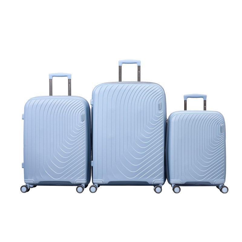PIERRE CARDIN 3-PIECE EXPANDABLE TROLLEY SET