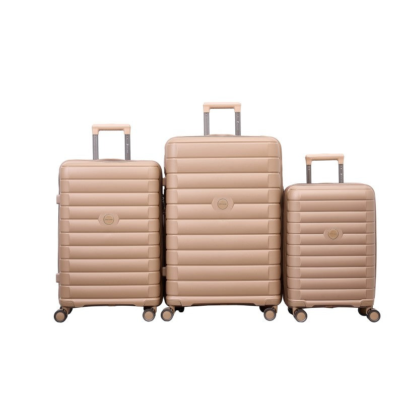 PIERRE CARDIN 3-PIECE TROLLEY SET
