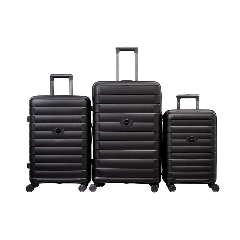 PIERRE CARDIN 3-PIECE TROLLEY SET