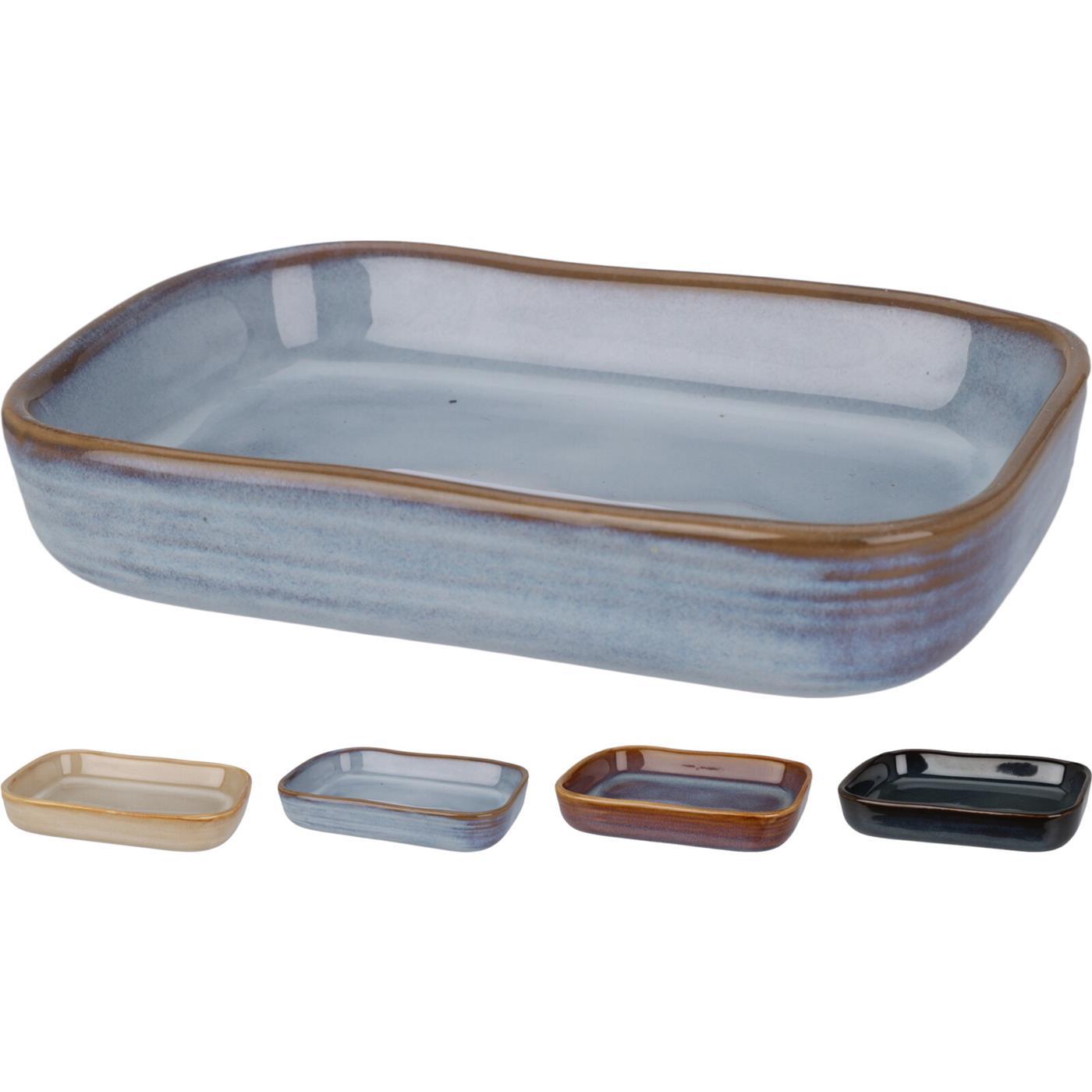 Ovenschaal stoneware reactive 12x9cm €1,56p/STKexcl. btw